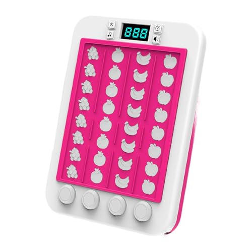 MagiDeal Rhythmus-Spielmaschine, tragbare Tanzspielmaschine, pädagogisches Puzzle-Spiel, Spielzeug, Fingerpressmaschine für Kinder, Partygeschenke, Geschenk, Rot MagiDeal Rhythmus-Spielmaschine, tragbare Tanzspielmaschine, pädagogisches Puzzle-Spiel, Spielzeug, Fingerpressmaschine für Kinder, Partygeschenke, Geschenk, Rot von MagiDeal