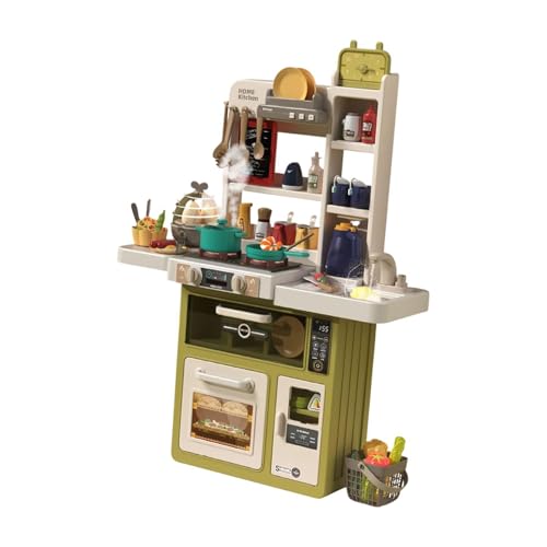 MagiDeal Rollen Sie Kochzubehör, Kinderspielküchenset, Simulationsküchenspielset für Kinder, Geburtstagsgeschenke für Jungen und Mädchen, Grün 63st MagiDeal Rollen Sie Kochzubehör, Kinderspielküchenset, Simulationsküchenspielset für Kinder, Geburtstagsgeschenke für Jungen und Mädchen, Grün 63st von MagiDeal