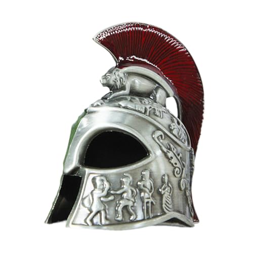 MagiDeal Samurai-Modell, kreatives Legierungsmodell, Ritter, LARP-, Ritter, antikes Kostüm, Heimdekoration, spartanische Kopfbedeckung, Silber Grau MagiDeal Samurai-Modell, kreatives Legierungsmodell, Ritter, LARP-, Ritter, antikes Kostüm, Heimdekoration, spartanische Kopfbedeckung, Silber Grau von MagiDeal