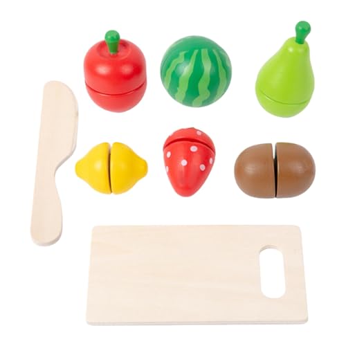 MagiDeal Schneidespielzeug für Lebensmittel, Küchen-Spielset, Rollenspiel, frühes Lernspielzeug für ab 3 Jahren, Früchte von MagiDeal