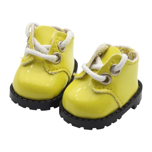 MagiDeal Schuhe für Plüschpuppen, Zubehör für Plüschpuppen, modische Foto-Requisiten, Flexibilität als Geschenk für Kinder, Puppen-Outfits, Anziehsachen für 17, Gelb MagiDeal Schuhe für Plüschpuppen, Zubehör für Plüschpuppen, modische Foto-Requisiten, Flexibilität als Geschenk für Kinder, Puppen-Outfits, Anziehsachen für 17, Gelb von MagiDeal