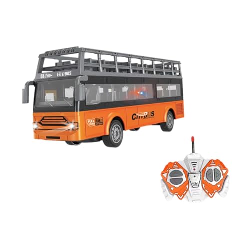 MagiDeal Schulbus-Modell, RC-Modellauto, Spielzeug, 1/30, elektronische Fahrzeuge, klassisch, alle Richtungen fahrend, für Kinder, Ferngesteuerter Bus, RC-Bus, Doubledecker Bus B MagiDeal Schulbus-Modell, RC-Modellauto, Spielzeug, 1/30, elektronische Fahrzeuge, klassisch, alle Richtungen fahrend, für Kinder, Ferngesteuerter Bus, RC-Bus, Doubledecker Bus B von MagiDeal
