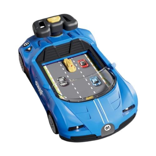 MagiDeal Simuliertes Rennwagenspiel für Kinder, Rennabenteuerspiel mit Sound, pädagogisches Lernen für Kinder ab 3 Jahren, Blau MagiDeal Simuliertes Rennwagenspiel für Kinder, Rennabenteuerspiel mit Sound, pädagogisches Lernen für Kinder ab 3 Jahren, Blau von MagiDeal