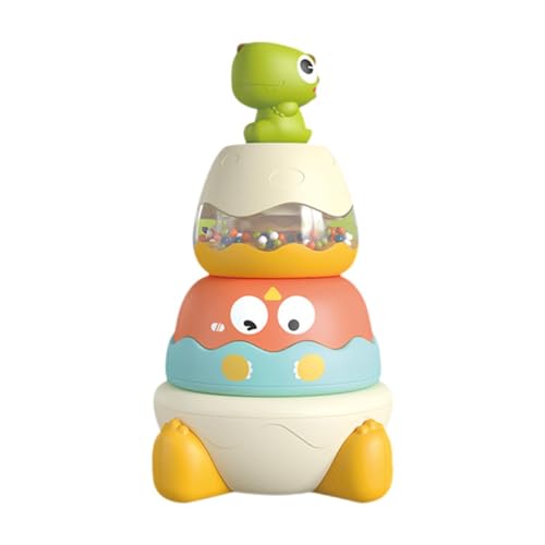 MagiDeal Stapel- und Nesting-Babyspielzeug, Lernspielzeug, sensorisches Spielzeug, Stapelblöcke mit Dinosaurierfigur für Kinder MagiDeal Stapel- und Nesting-Babyspielzeug, Lernspielzeug, sensorisches Spielzeug, Stapelblöcke mit Dinosaurierfigur für Kinder von MagiDeal