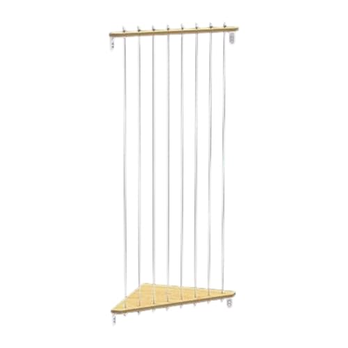 MagiDeal Stofftier-Organizer, Wandhalter für Plüschtiere, stabile Heimdekoration, an der montiertes Holzregal, Aufbewahrung für Plüschtiere für Wohnheim, MagiDeal Stofftier-Organizer, Wandhalter für Plüschtiere, stabile Heimdekoration, an der montiertes Holzregal, Aufbewahrung für Plüschtiere für Wohnheim, von MagiDeal