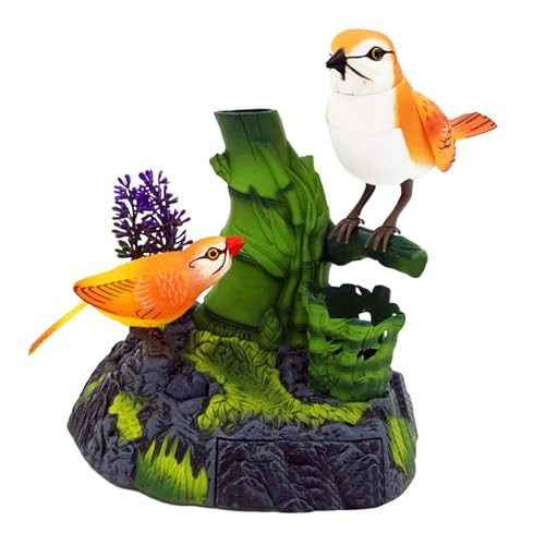 MagiDeal Talking Papageien Office Home Dekoration Interaktives Spielzeug, robuste elektrische Vögel Sound aktiviert Chirping Bird für Geburtstagsgeschenk, 2 Orangefarbene Vögel MagiDeal Talking Papageien Office Home Dekoration Interaktives Spielzeug, robuste elektrische Vögel Sound aktiviert Chirping Bird für Geburtstagsgeschenk, 2 Orangefarbene Vögel von MagiDeal