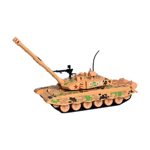 MagiDeal Tankmodell verfolgte Crawler Chariot Realistic Craft Collectibles Tabletop Dekor Ornament Miniatur Tankspielzeug für Kinder Geschenk, Gelb MagiDeal Tankmodell verfolgte Crawler Chariot Realistic Craft Collectibles Tabletop Dekor Ornament Miniatur Tankspielzeug für Kinder Geschenk, Gelb von MagiDeal