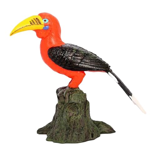 MagiDeal Vogelmodellfigur realistische Vogelstatue Desktop Orament Realistic Cognitive Toy Landscape Simulation Spielzeug Miniaturfigur, Orangefarbener Hornbill MagiDeal Vogelmodellfigur realistische Vogelstatue Desktop Orament Realistic Cognitive Toy Landscape Simulation Spielzeug Miniaturfigur, Orangefarbener Hornbill von MagiDeal