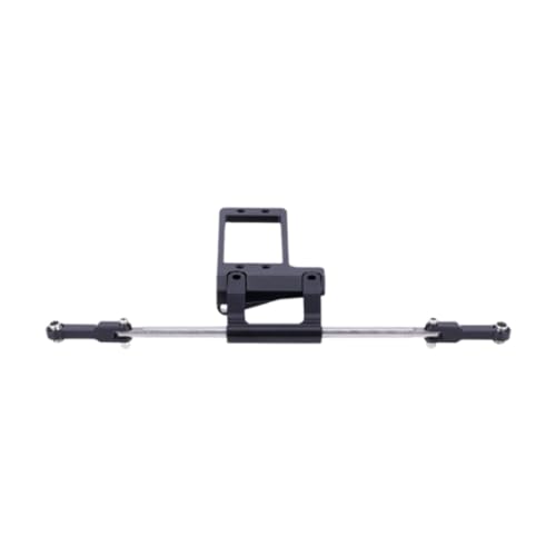 MagiDeal Vorderachse CNC -Servo -Halterung mit Hydrauliklenkungskit RC Crawler DIY Teile RC Crawler Car Upgrade Kit für 1/10 RC -Autos, Schwarz von MagiDeal
