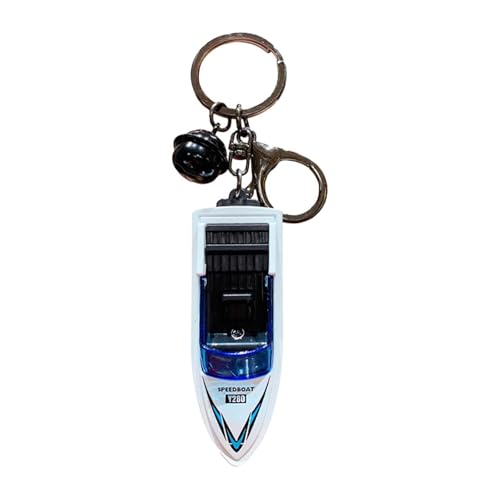MagiDeal Yacht-Anhänger Schlüsselanhänger Festival Geburtstagsgeschenk, Legierung, dekorativer tragbarer Damen- und Herren-Souvenir-Metall-Schlüsselanhänger, Weiß MagiDeal Yacht-Anhänger Schlüsselanhänger Festival Geburtstagsgeschenk, Legierung, dekorativer tragbarer Damen- und Herren-Souvenir-Metall-Schlüsselanhänger, Weiß von MagiDeal