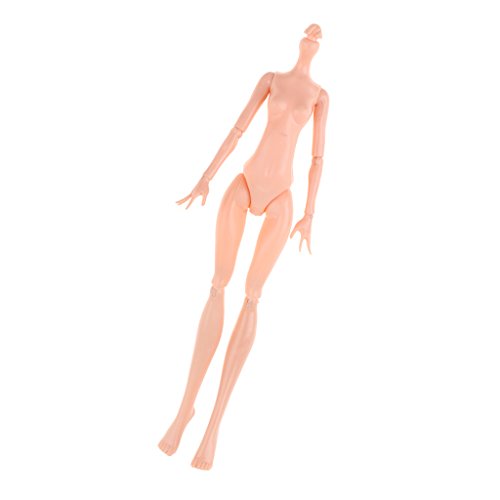 Modische Puppen Nackt Körper mit 10 Gelenke für Monster High Puppe Zubehör - Hautfarbe von MagiDeal