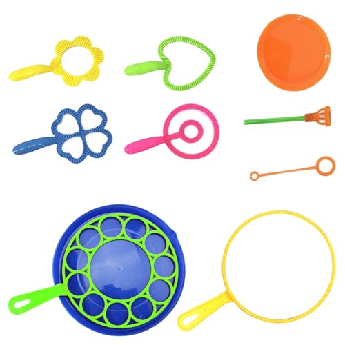Seifenblasen Set für Kinder, 10 Stück Einstellen Seifenblasen,Seifenblasen Blasringe,für Indoor und Outdoor Bubble Maker Spiele,Kinder Blasen Party Zubehör,Perfekt für Kindergeburtstag,Partys Hochzeit Seifenblasen Set für Kinder, 10 Stück Einstellen Seifenblasen,Seifenblasen Blasringe,für Indoor und Outdoor Bubble Maker Spiele,Kinder Blasen Party Zubehör,Perfekt für Kindergeburtstag,Partys Hochzeit von MagiSel