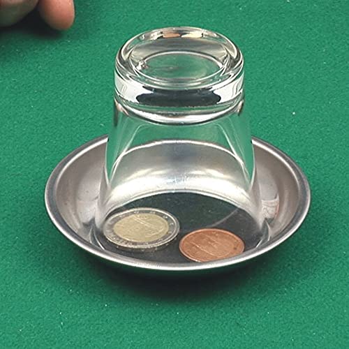 Münze über das Glas – Zauberspiel mit Video-Erklärungen. Viel einfacher zu verstehen. Scrollen Sie das Bild nach links und Sie können eine Video-Demo ansehen. von Magiapym