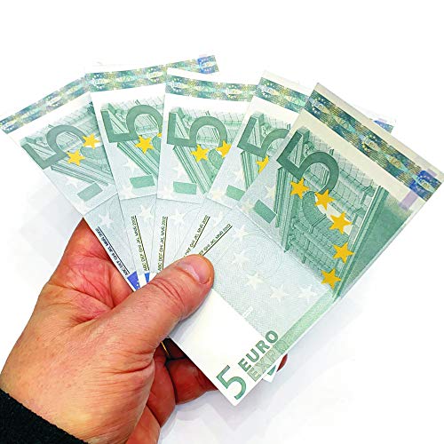 Magiapym Zaubertrick - Umwandlung von Papier zu Banknote - Zauberspiel mit Video-Erklärungen - Tricks der Mentalismus - Inklusive 5€ Geldscheinen - Für Teenager Magiapym Zaubertrick - Umwandlung von Papier zu Banknote - Zauberspiel mit Video-Erklärungen - Tricks der Mentalismus - Inklusive 5€ Geldscheinen - Für Teenager von Magiapym