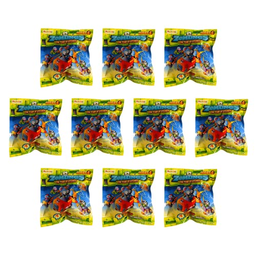 Zomlings In The Future 1 Zomling & 1 Zom Mobile Blind Party Suprise Bag Pack of 10 - Serie 6 von Magic Box Int.
