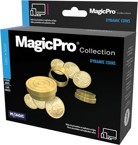 Dynamic Coins Zaubertrick - LEICHT von Magic Collection