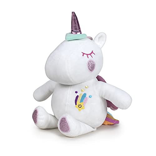 Magic Dreamlight MGC00000 Light-Up White Unicorn, Multicolor, H 30cm x W 23cm x D 14cm von Flair