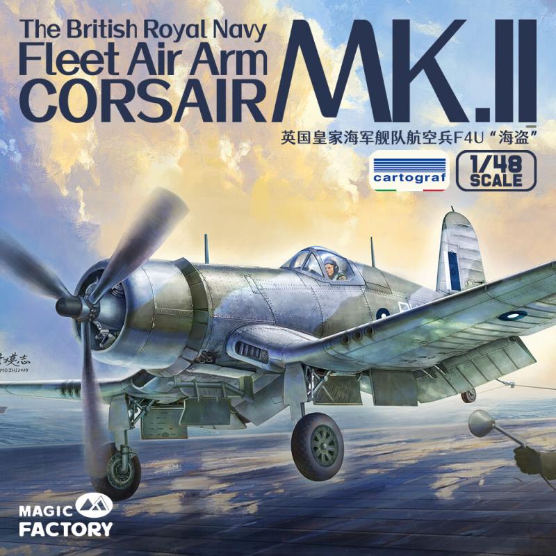 The British Royal Navy Fleet Air Arm Corsair MK. II The British Royal Navy Fleet Air Arm Corsair MK. II von Magic Factory