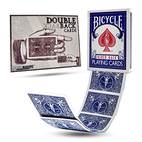Bicycle Double Back Blue Blue Magic Playing Cards by MagicMakers Bicycle Double Back Blue Blue Magic Playing Cards by MagicMakers von Magic Makers