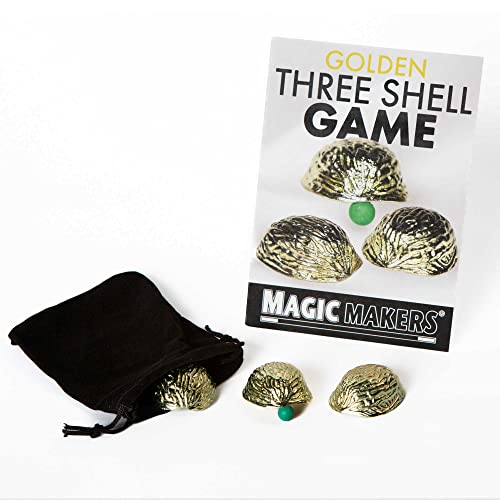 Gold Three Shell Game - Magic Trick by Magic Makers Gold Three Shell Game - Magic Trick by Magic Makers von Magic Makers