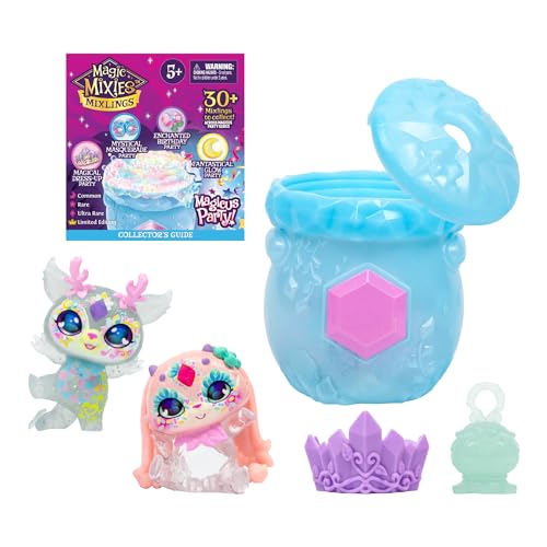Magic Mixies Mixlings Magicus Party Fizz & Reveal 2er-Pack Kessel | mit magischem Konfetti Fizz Unboxing | 4 neue Magicus Party Mixling Powers zum Entdecken | 30+ zum Sammeln Magic Mixies Mixlings Magicus Party Fizz & Reveal 2er-Pack Kessel | mit magischem Konfetti Fizz Unboxing | 4 neue Magicus Party Mixling Powers zum Entdecken | 30+ zum Sammeln von Magic Mixies
