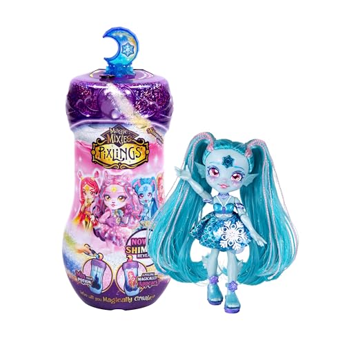 Magic Mixies Pixlings Shimmerverse Series, Create & Mix Magic Potion to Magically Reveal Marena The Ice Mermaid, This Beautiful 16.5 cm Shimmerverse Pixling Fashion Doll Appears Inside The Potion Magic Mixies Pixlings Shimmerverse Series, Create & Mix Magic Potion to Magically Reveal Marena The Ice Mermaid, This Beautiful 16.5 cm Shimmerverse Pixling Fashion Doll Appears Inside The Potion von Magic Mixies