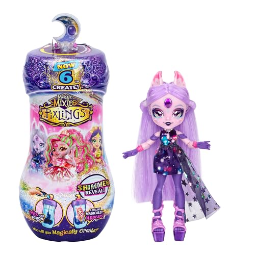 Magic Mixies Pixlings Shimmerverse Series Create and blend a magic trank, to enthüllt Howlexa The Wolf Pixling, this beautiful 6.5" fashion baby is shown in the trank bottle Magic Mixies Pixlings Shimmerverse Series Create and blend a magic trank, to enthüllt Howlexa The Wolf Pixling, this beautiful 6.5" fashion baby is shown in the trank bottle von Magic Mixies