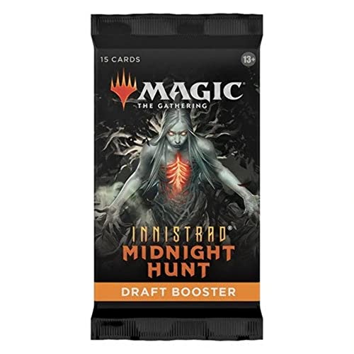 Magic: The Gathering - Innistrad: Midnight Hunt Draft Booster Magic: The Gathering - Innistrad: Midnight Hunt Draft Booster von Magic The Gathering