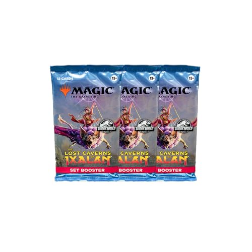3 Packs MTG Set Booster Pack Lot MTG Lost Caverns of Ixalan von Magic The Gathering