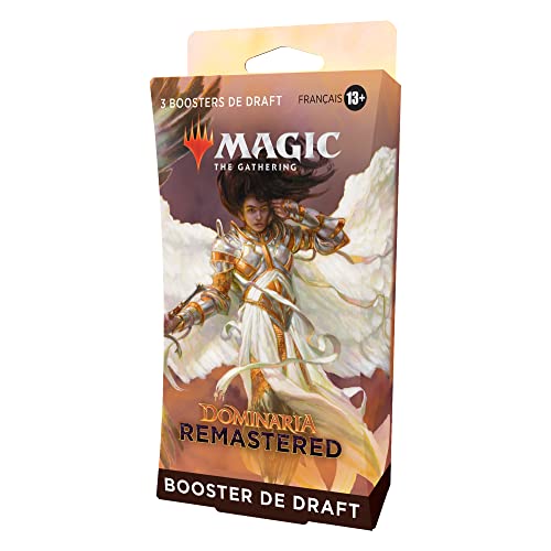 Magic The Gathering D15051010 Draft Dominaria Remastered Booster (französische Version), Mehrfarbig, 3 Stück von Magic The Gathering