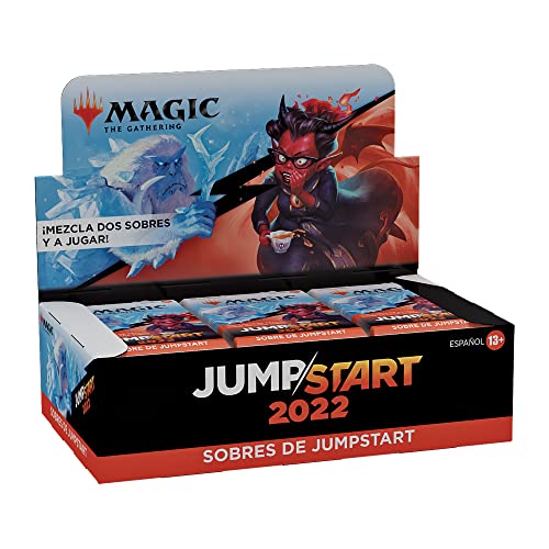 Magic The Gathering Jumpstart 2022 Briefumschläge, schnelles Spiel für 2 Spieler (spanische Version) von Magic The Gathering