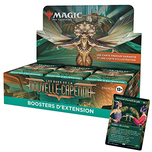 Magic The Gathering Erweiterungsbox Les Straes de la Nouvelle-Capenna, 30 Booster und Präsentationskarte (französische Version), C95251010, Mehrfarbig von Magic The Gathering