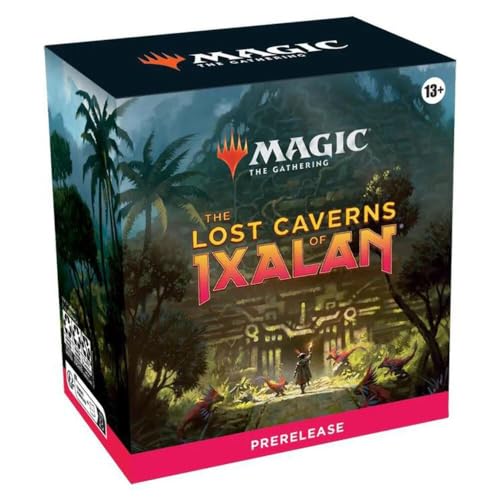 Magic the Gathering: Lost Caverns of IXALAN PRELEASE Pack - 6 Draft Packs, Promos, Dice von Magic The Gathering