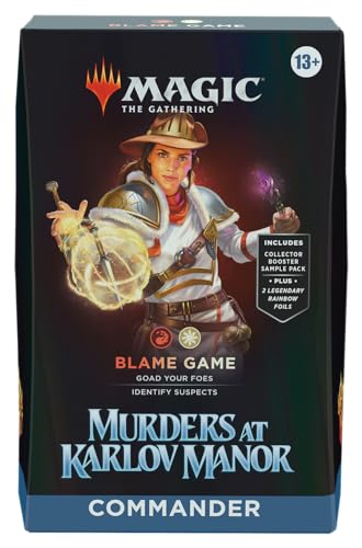 MTG Karlov Mansion Murder - Commander Deck - Englisch von Magic The Gathering