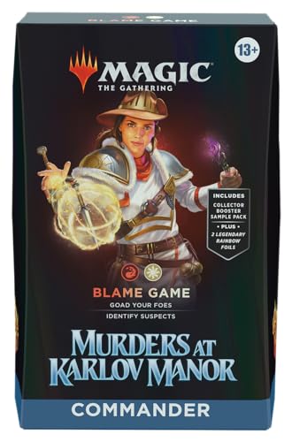 Murders at Karlov Manor Commander Decks Blame Game - Magic the Gathering - EN von Magic The Gathering