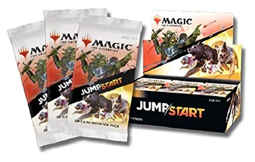 MTG Magic The Gathering Jumpstart Booster Display Box Jump Start - 24 Packs of 20 Cards Each, + Bonus Rare! MTG Magic The Gathering Jumpstart Booster Display Box Jump Start - 24 Packs of 20 Cards Each, + Bonus Rare! von Magic The Gathering