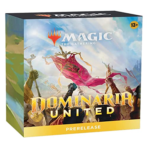 MTG Magic the Gathering Dominaria United Prerelease Pack Kit - 6 Draft Booster Packs + More! von Magic The Gathering