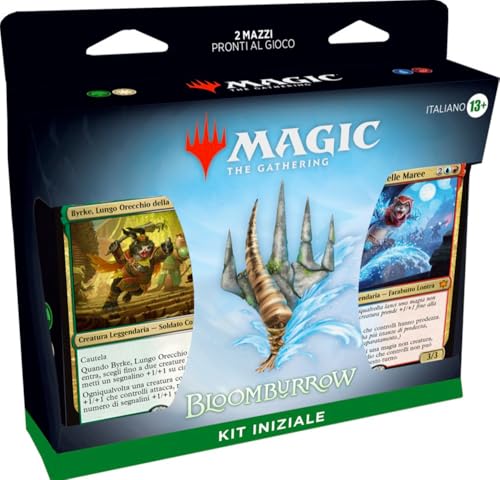 Magic-Startset: The Gathering - Bloomburrow | Lernen Sie Magie mit Zwei thematischen Decks von Bloomburrow zu Spielen | Sammelkartenspiel für 2 Spieler ab 13 Jahren (italienische Version) von Magic The Gathering