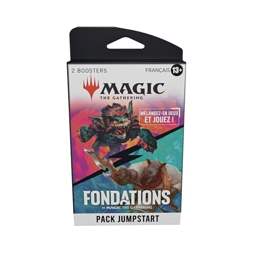 Magic The Gathering Pack mit 2 Boosterpacks Foundations de Kombinieren Sie sie, um 1 Jumpstart-Deck zu erstellen (französische Version) Magic The Gathering Pack mit 2 Boosterpacks Foundations de Kombinieren Sie sie, um 1 Jumpstart-Deck zu erstellen (französische Version) von Magic The Gathering