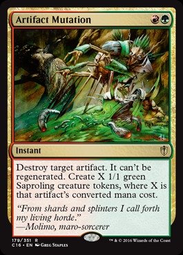 Magic The Gathering - Artifact Mutation (179/351) - Commander 2016 von Magic The Gathering