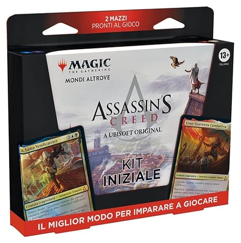 Magic The Gathering Assassin's Creed Starter-Set – 2 gebrauchsfertige Decks von Magic The Gathering