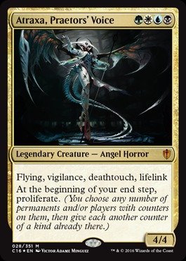 Magic The Gathering - Atraxa, Praetor39;s Voice (028/351) - Commander 2016 - Foil von Magic The Gathering