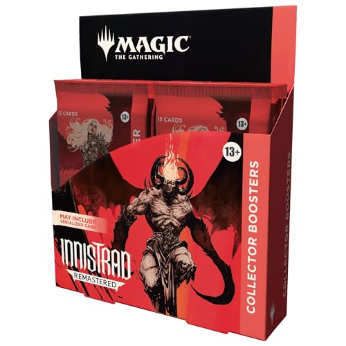 Magic: The Gathering Innistrad Remastered Sammler-Booster-Display (Englische Version) Magic: The Gathering Innistrad Remastered Sammler-Booster-Display (Englische Version) von Magic The Gathering