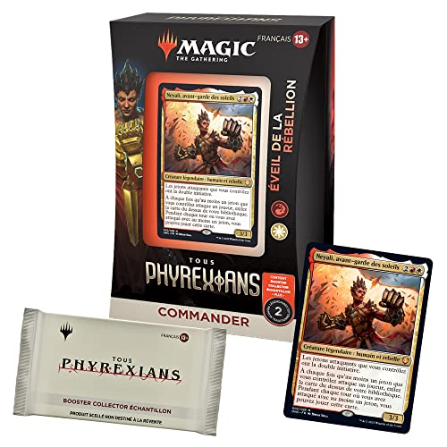 Magic The Gathering Deck Commander All Phyrexians - Rebellion Awakening & Booster Sammlerprobe (französische Version) von Magic The Gathering