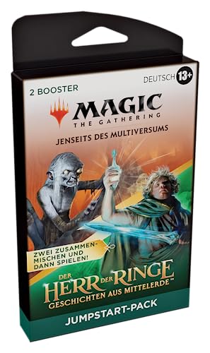 Magic: The Gathering Der Herr der Ringe: Geschichten aus Mittelerde Jumpstart-Booster-2er-Pack (Deutsche Version) von Magic The Gathering