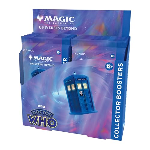 Magic The Gathering – Doctor Who Collector Booster Box (12 Packs) von Magic The Gathering
