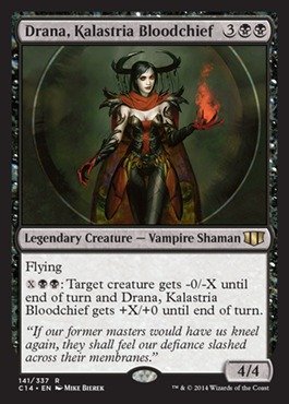Magic The Gathering - Drana, Kalastria Bloodchief - Drana, Capo Sanguinario Kalastria - Commander (2014 Edition) von Magic The Gathering