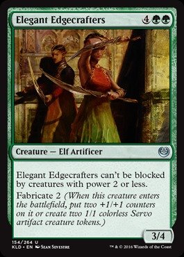 Magic The Gathering - Elegant Edgecrafters (154/264) - Kaladesh - Foil von Magic The Gathering