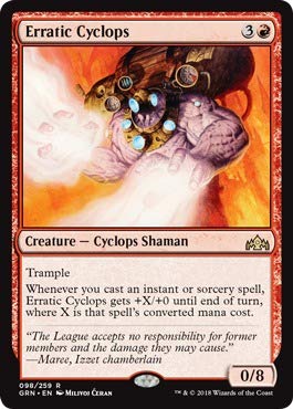 Magic The Gathering - Erratic Cyclops (098/259) - Guilds of Ravnica von Magic The Gathering