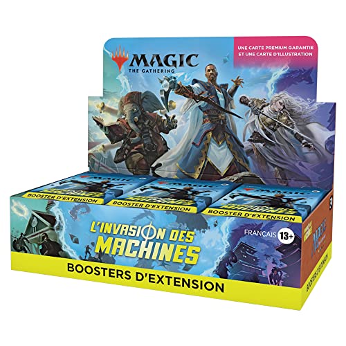 Magic The Gathering Erweiterungs-Booster-Box Die Invasion der Maschinen, 30 Booster (französische Version) von Magic The Gathering